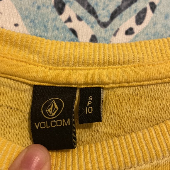 Yellow Volcom Shirt - Picture 4 of 6